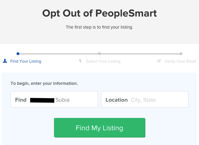 peoplesmart opt out