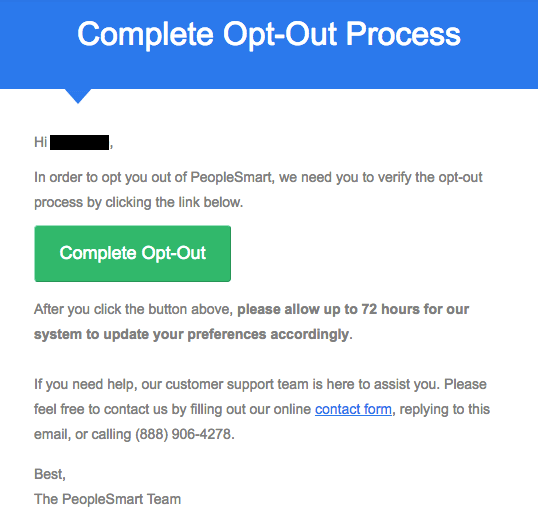 peoplesmart opt out