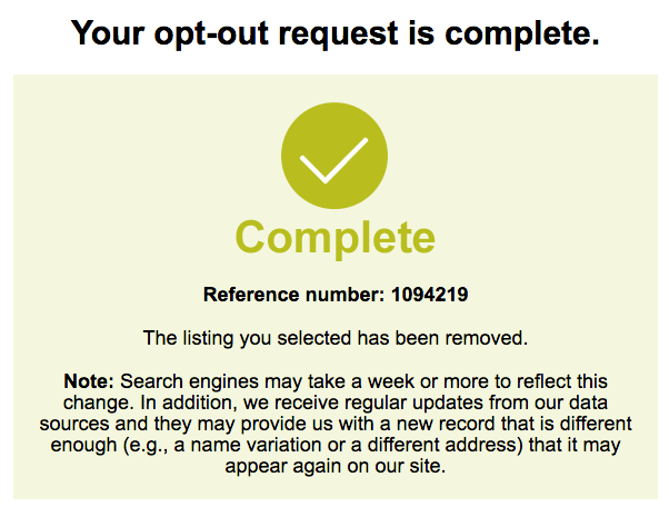 remove yourself from intelius opt out removal remove yourself from people finder opt out removal 