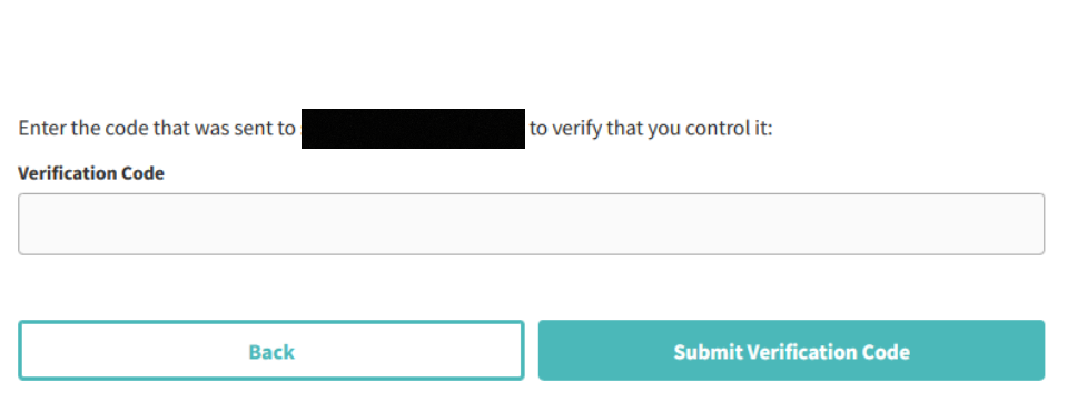 TruthFinder submit verification code