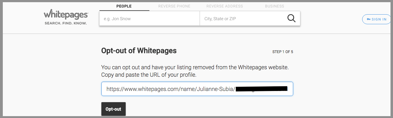 whitepages opt out whitepages removal whitepages premium