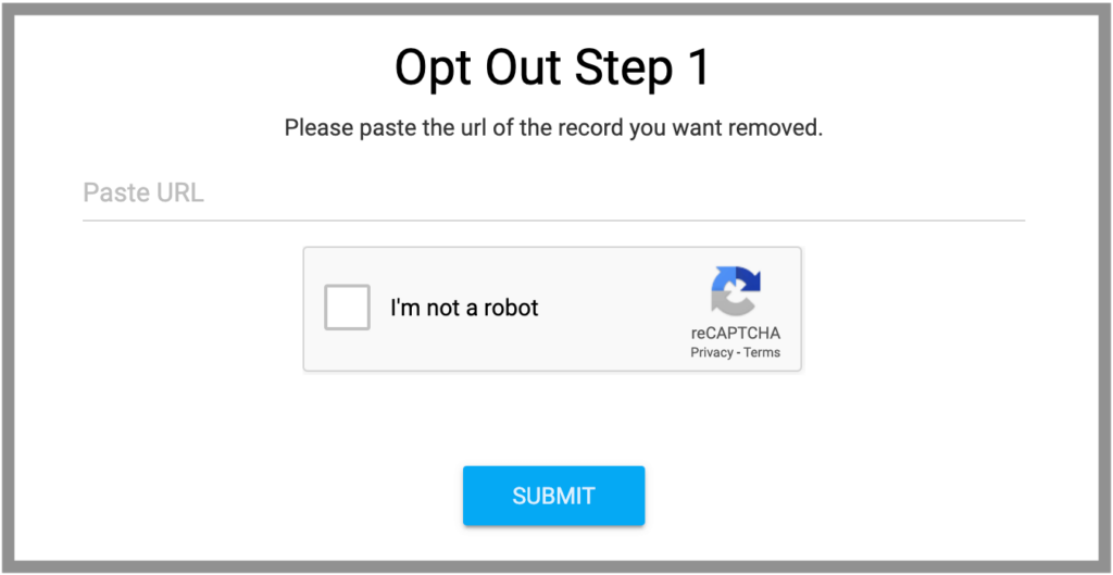Remove Yourself from Ohio Resident Database opt out removal