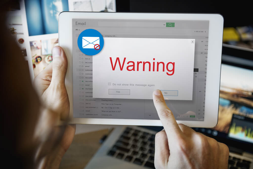 avoid phishing scams and phony looking emails