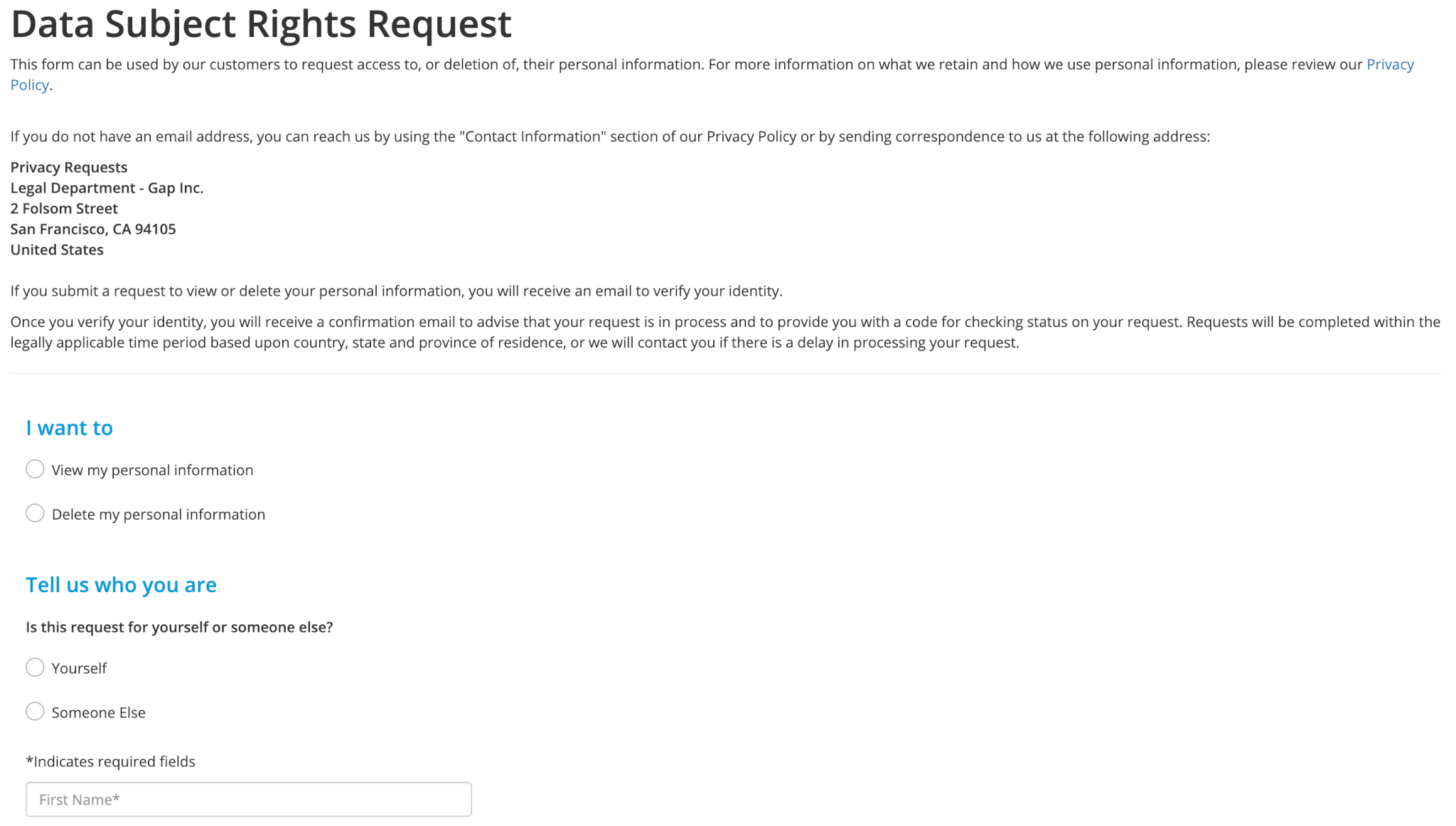 Opt Out of Receiving Athleta Junk Mail DeleteMe
