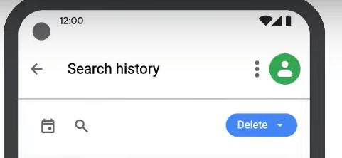 Delete search history on Android
