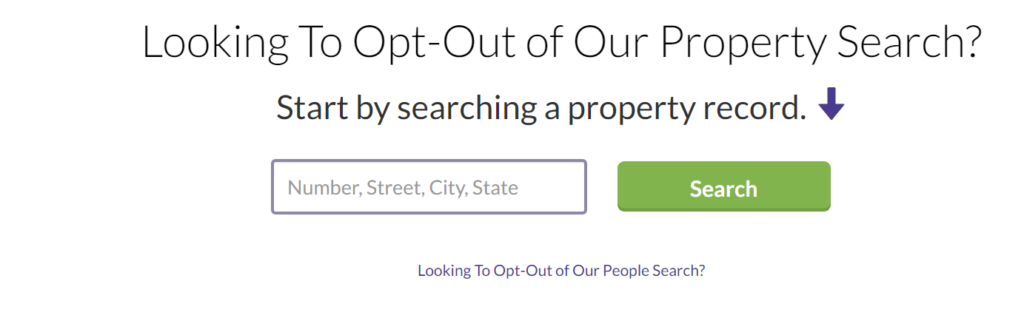 BeenVerified opt out address search 