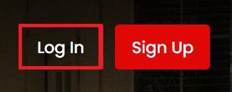 Yelp log in button