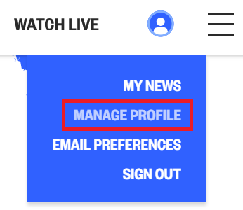 NBC News Manage Profile