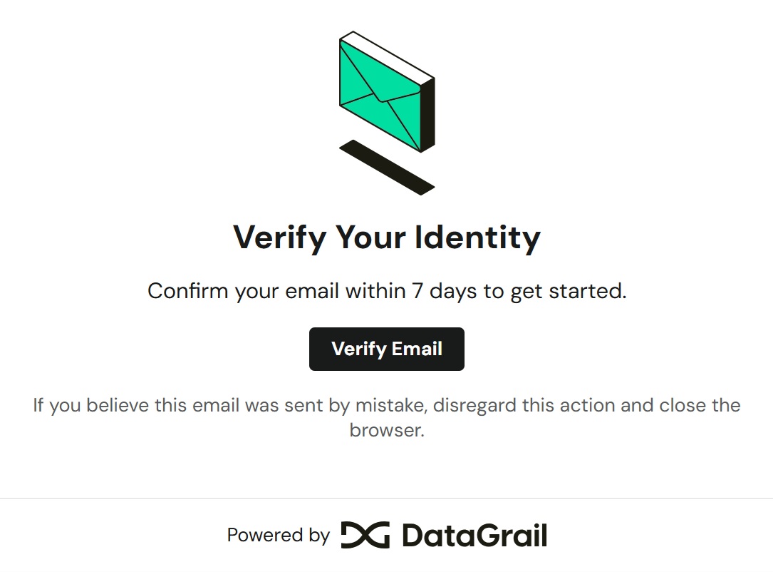 Verify email -crunchbase
