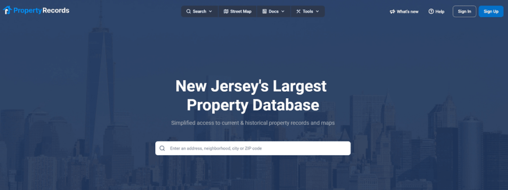 NJ Property Records