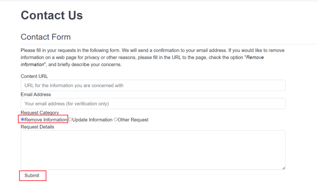 OpenCorpData Opt Out Guide JoinDeleteMe