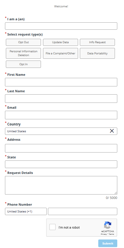 Anteriad opt out form