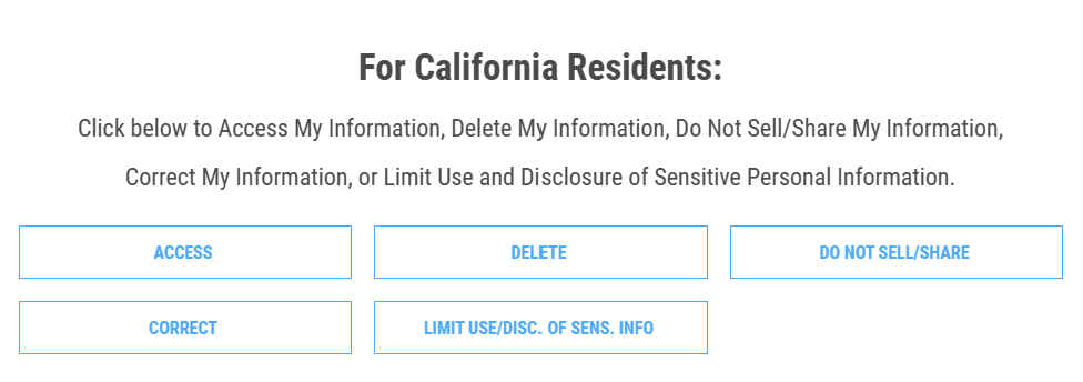 Clearview AI privacy rights for California residents 