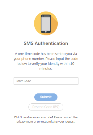 Analytics-IQ SMS authentication