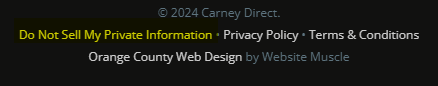 CarneyDirect footer
