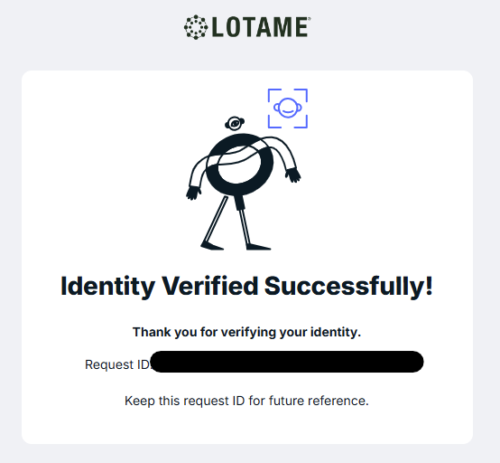 Lotame - Identity verified successfully 