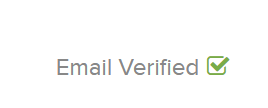 Tapad email verified 