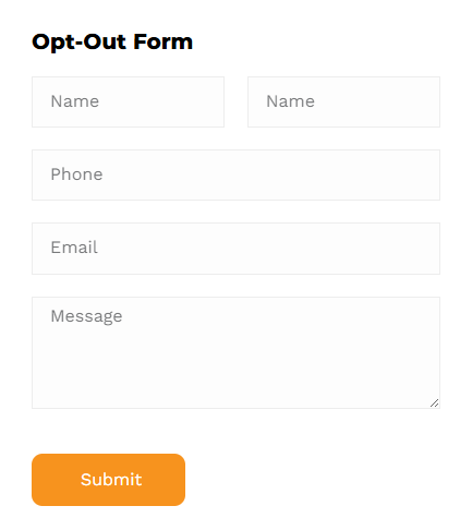 USMarketingGrp opt out form