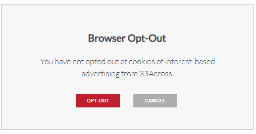 33Across browser opt out