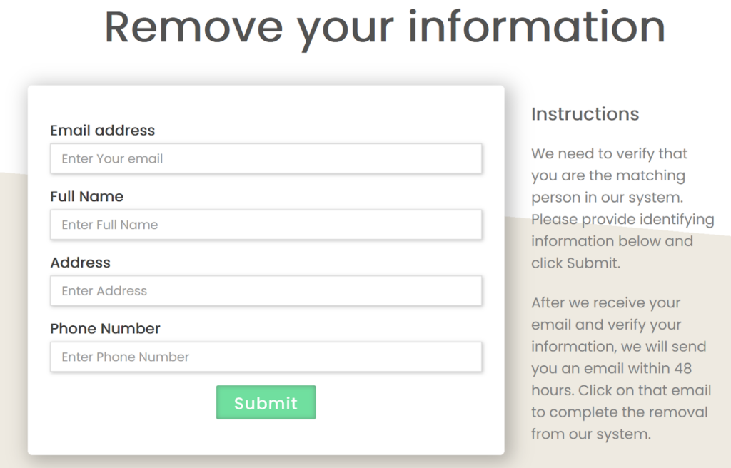 Privatereports-MugshotLook form