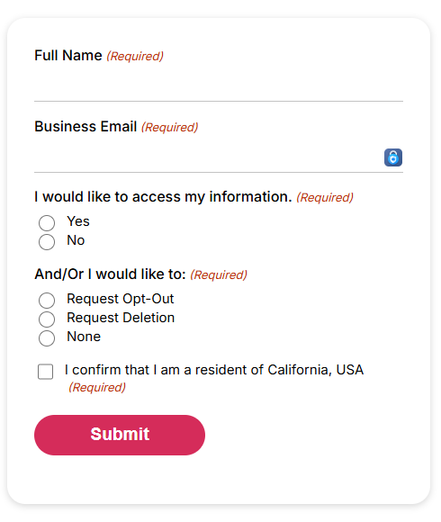 DemandScience opt out form