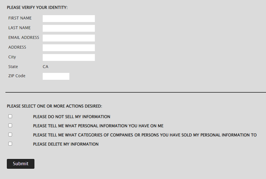 LeadMeMedia opt out form