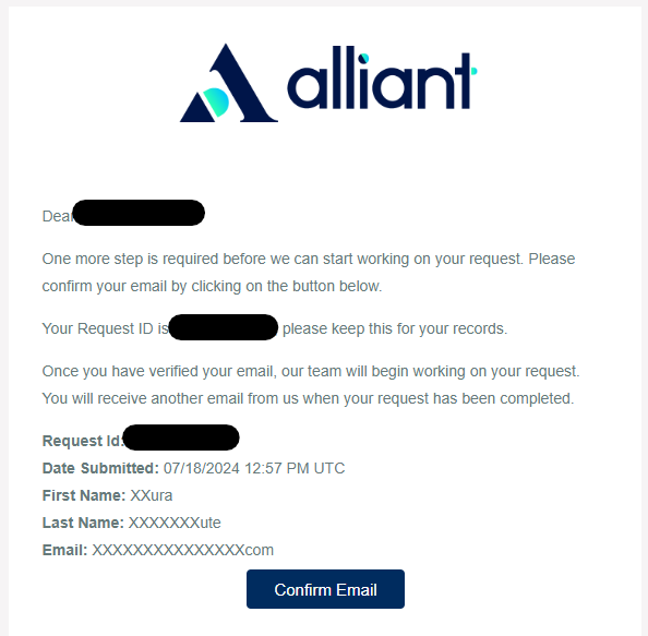 AlliantData email 