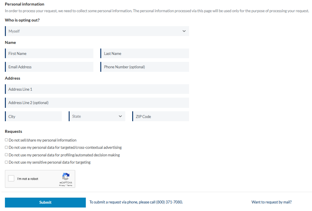 ASLMarketing form