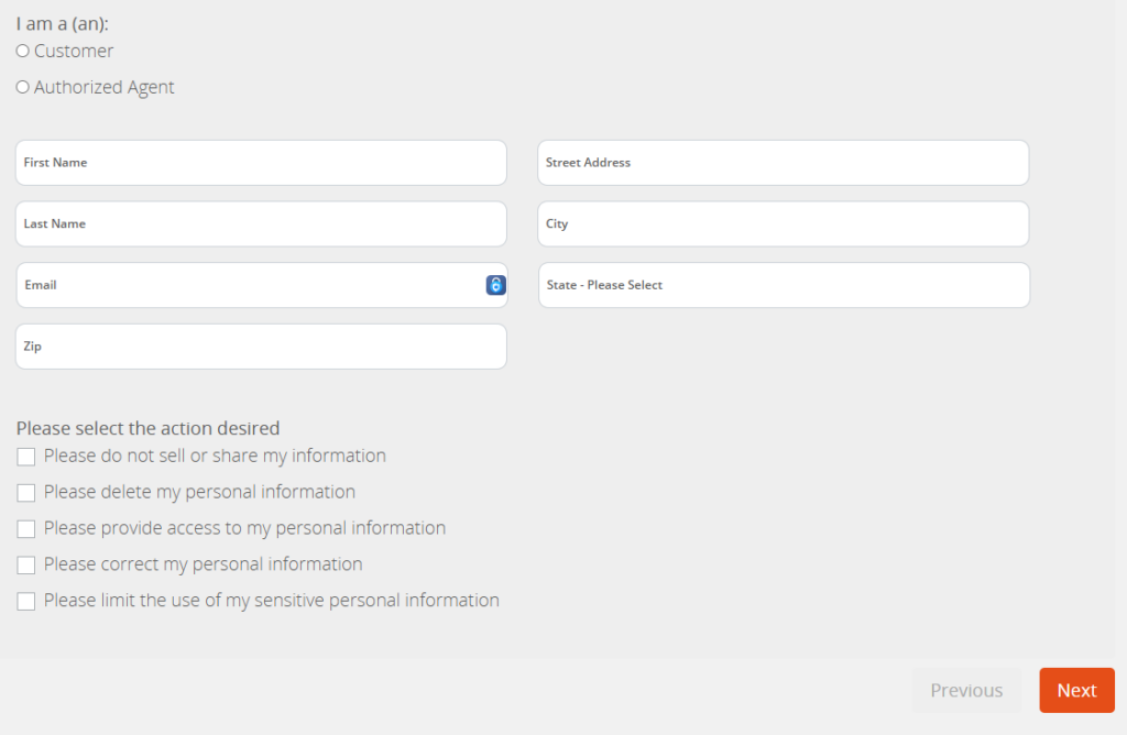 Indivizio opt out form 