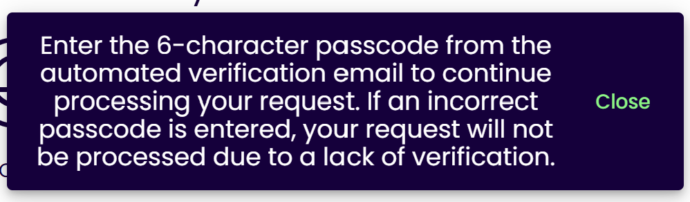 Nexxen check your email for a passcode 