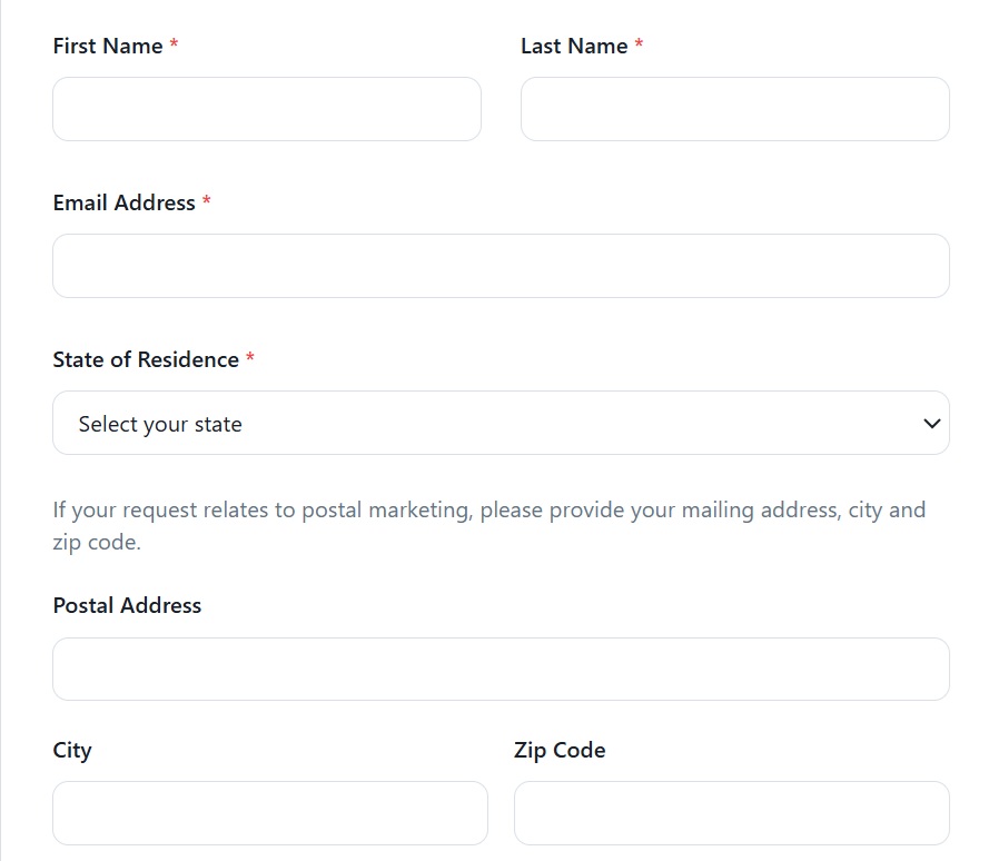 RichMediaLLC opt-out form