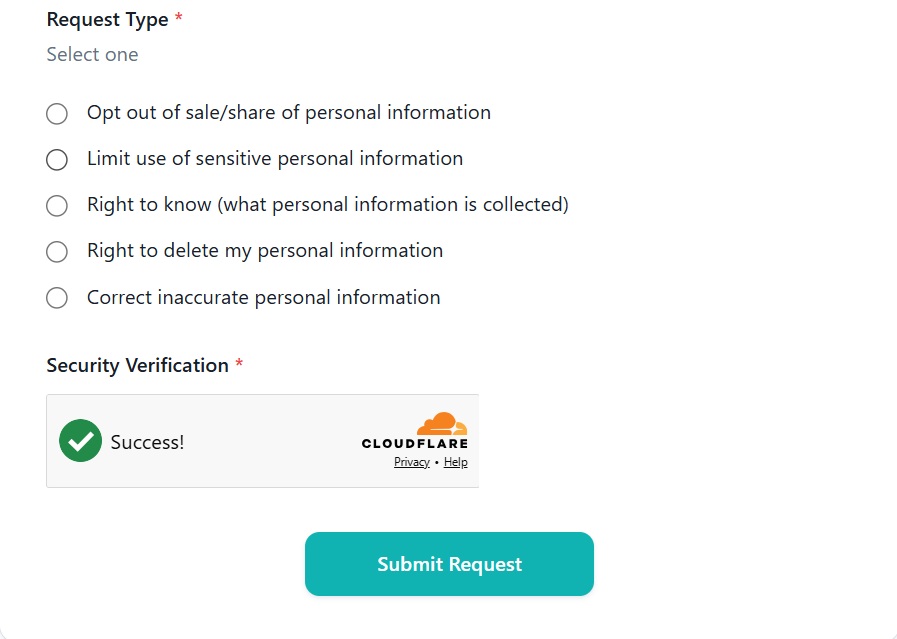 RichMediaLLC select your opt-out type