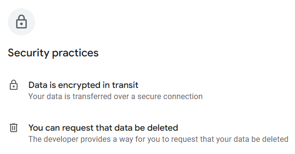 Buff security practices