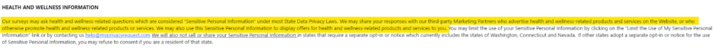 Flash Rewards "Health and wellness information"