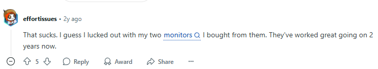 Positive Reddit post about Back Market 