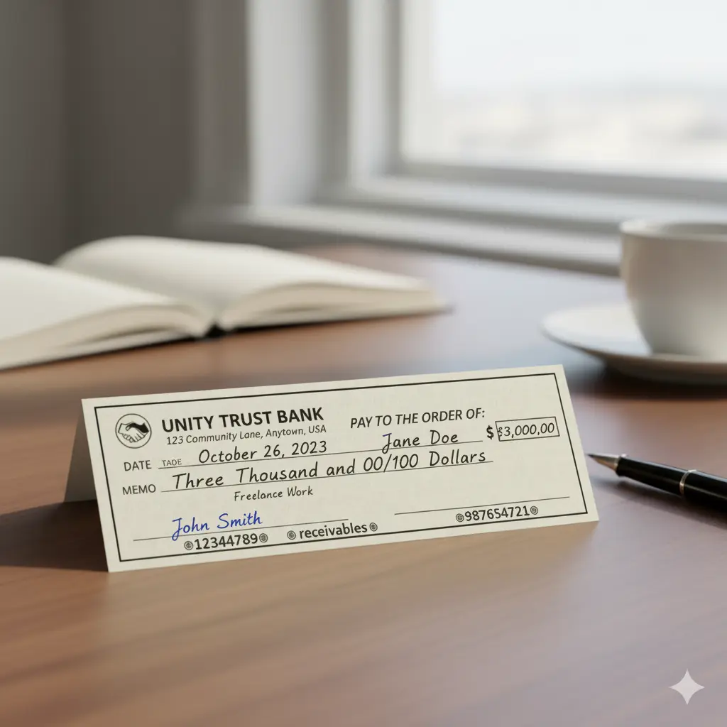 $3,000 check, the fake check scam