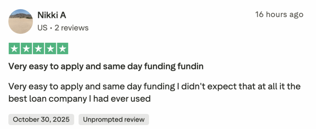 Positive Netcredit review