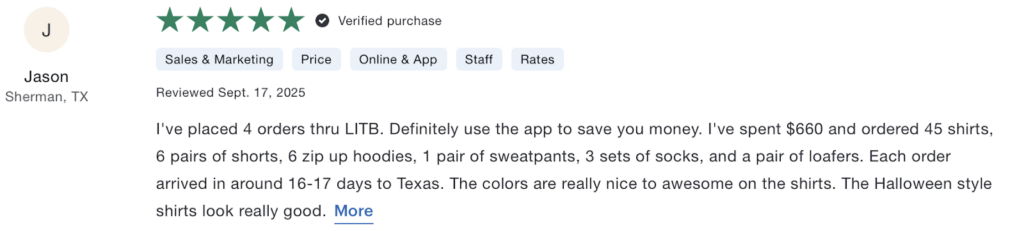 Positive Light In The Box review