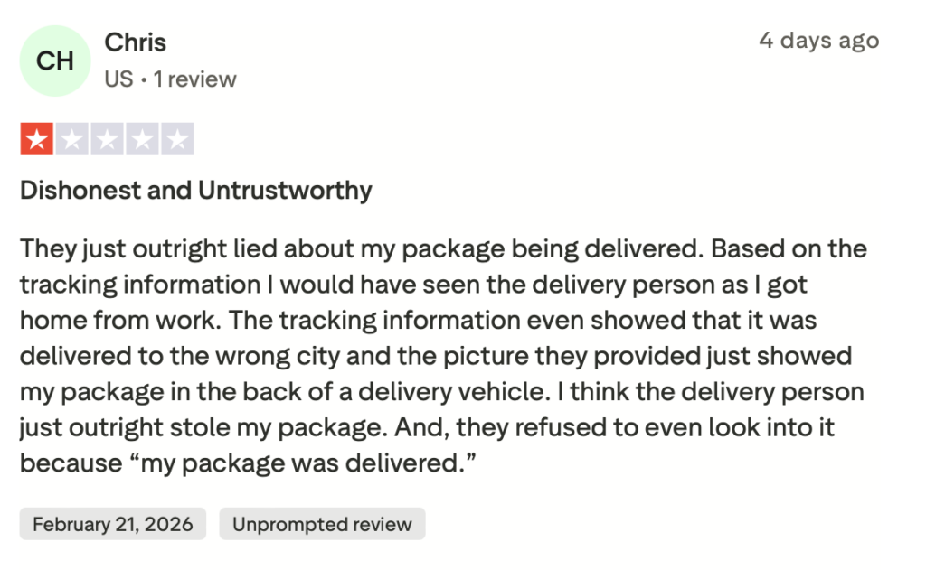 Negative OnTrac review