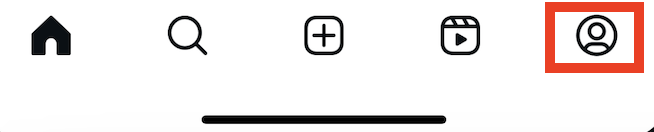 Instagram profile icon