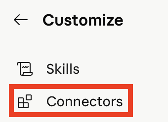 Claude "Connectors"