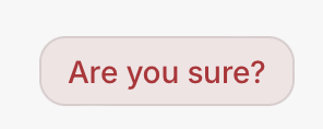 Grok "Are you sure" button 