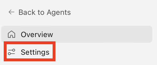 Cursor AI "Settings"