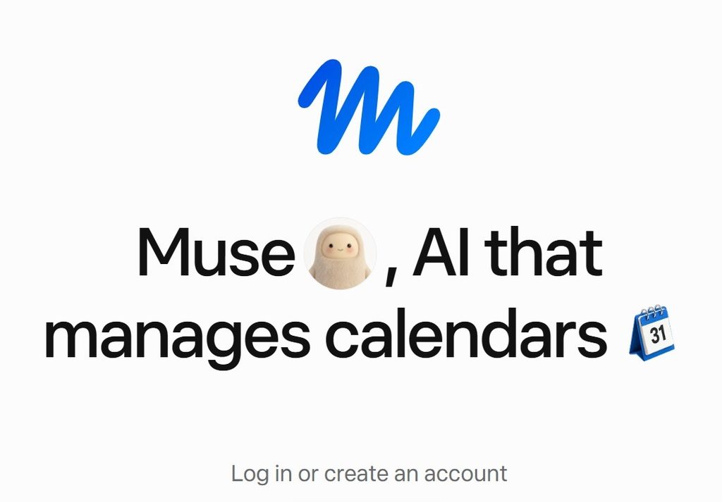 Meta Muse AI agent web page