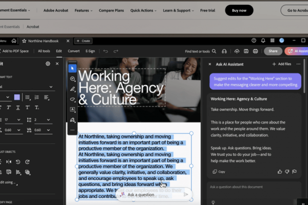 Adobe Acrobat AI
